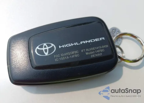 2021 Toyota Highlander Xle из США, поврежденный, VIN 5TDGZRBH6MS552939